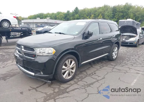 2013 Dodge Durango Crew from USA, damaged, VIN 1C4RDJDG1DC611121